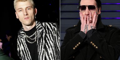 Marilyn Manson Gives Machine Gun Kelly a Dildo for His Birthday