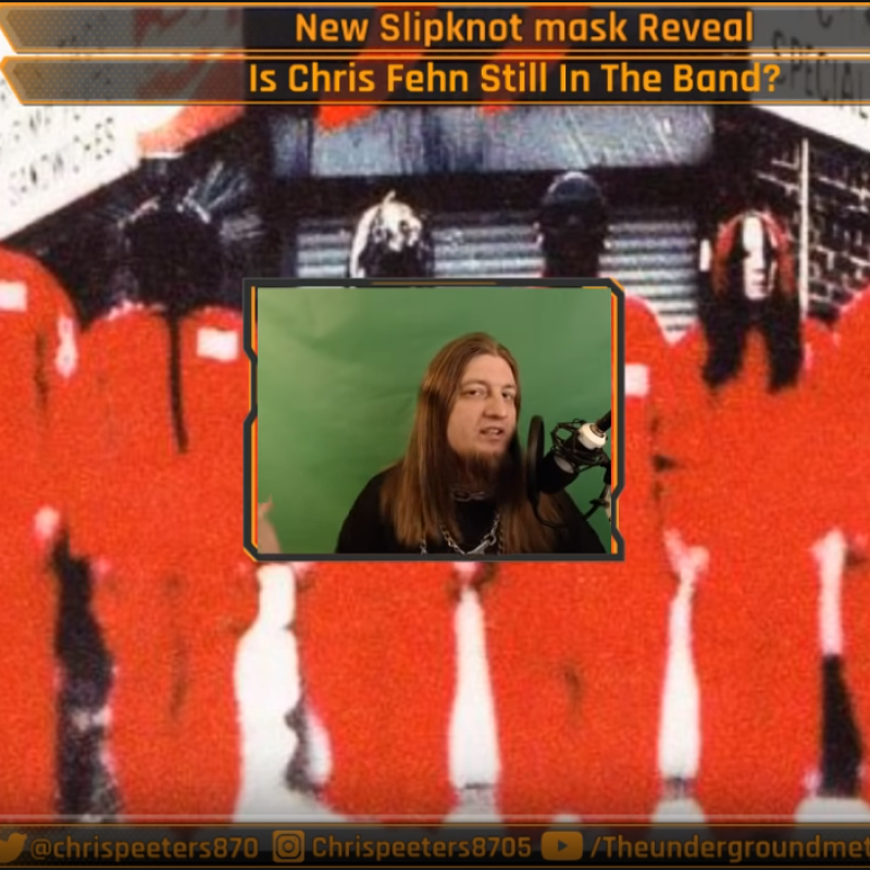 New Slipknot mask reveal tommorow | Is chris fehn still in the band?