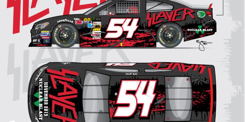Slayer, Joins Rick Ware Racing as Primary Sponsor on the No. 54 at Bristol Motor Speedway