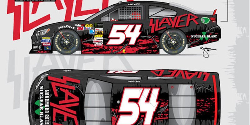 SLAYER PULLED AS PRIMARY SPONSOR OF RICK WARE RACING'S ENTRY NO. 54 AT THIS WEEKEND'S BRISTOL MOTOR SPEEDWAY