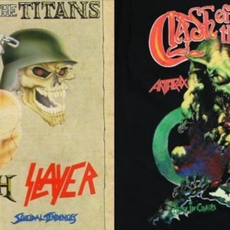 Get Ready For “Clash Of The Titans” Tour Featuring Top Thrash Bands 