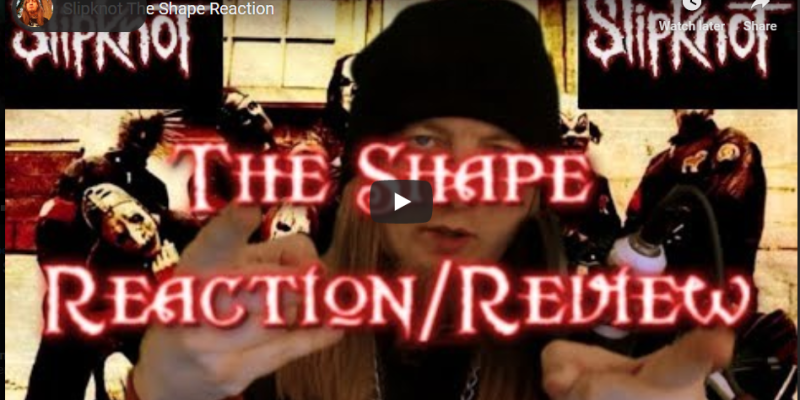 Slipknot The Shape Reaction 