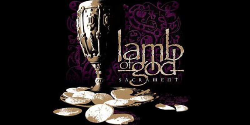 Lamb Of God 'Sacrament' certified Gold