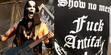 NERGAL's ‘Black Metal Against Antifa’ T-Shirt Revealed