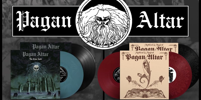 PAGAN ALTAR's "Mythical & Magical" and "Time Lord" reissued today by TEMPLE OF MYSTERY