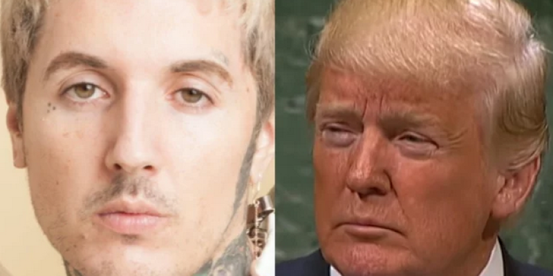 Oli Sykes Calls DONALD TRUMP 'The Ugliest Human' The World Has Ever Seen 