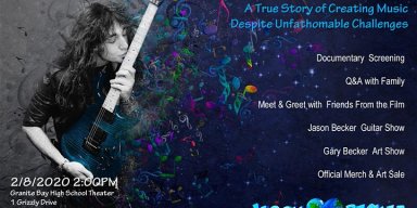 Screen Jason Becker’s Film Not Dead Yet, Plus Q&A, Meet & Greet, Official Merchandise & Art Sale