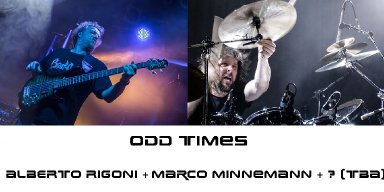 ALBERTO RIGONI Announces New Solo Album "Odd Times", Feat. Drummer MARCO MINNEMANN And Guitarist TBA