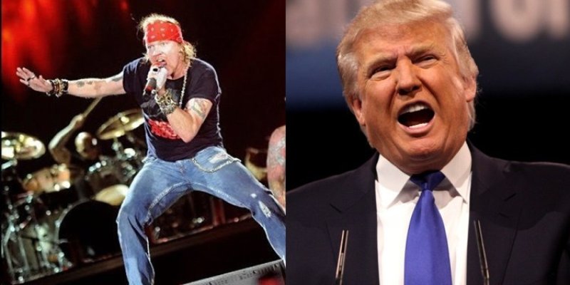Axl Rose: "Make The White House Great Again"