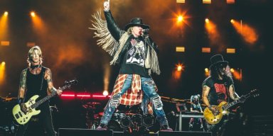 GUNS N' ROSES is "assembling ideas" for a new studio album.