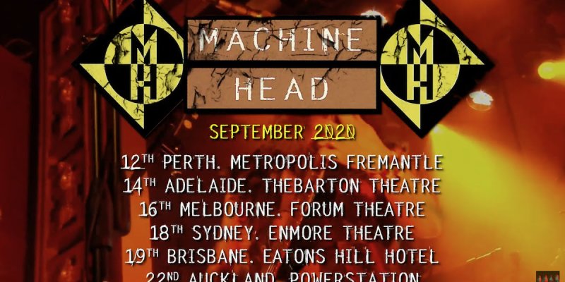 Machine Head Australia / New Zealand Tour Dates Announced!!