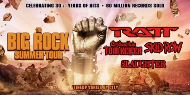 RATT, KEIFER, SKID ROW, SLAUGHTER: TOUR DATES