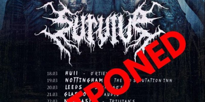 SURVIVE Postpone UK&Baltic Tour Due To Coronavirus Crisis!