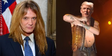 SEBASTIAN BACH VS DONALD TRUMP 'Our Reality TV Show Host Leader Is A Petulant Little Baby Who Doesn't Believe In Science' 