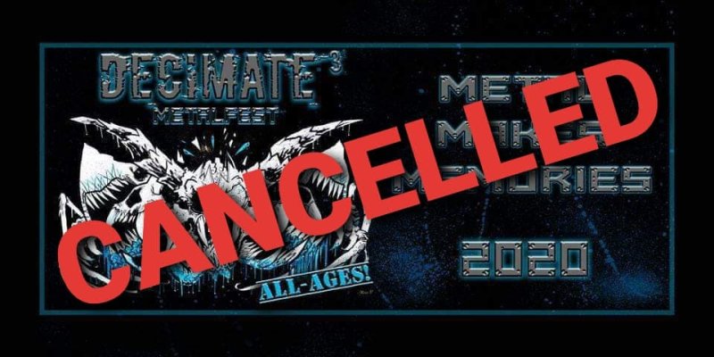 Alberta's Decimate MetalFest 2020 Cancelled