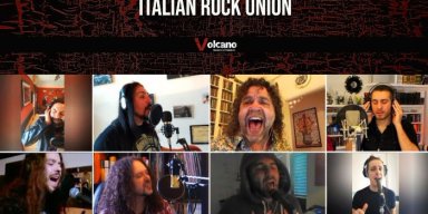 #UNITEDWESTAND - Italian Rock And Metal Artists Against Covid-19, Feat. Members Of RHAPSODY OF FIRE, DGM, TIGERS OF PAN TANG, EXTREMA And More