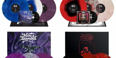  King Diamond: 'Conspiracy', 'Them', 'The Eye', 'In Concert 1987' CD & LP re-issues now available via Metal Blade Records 