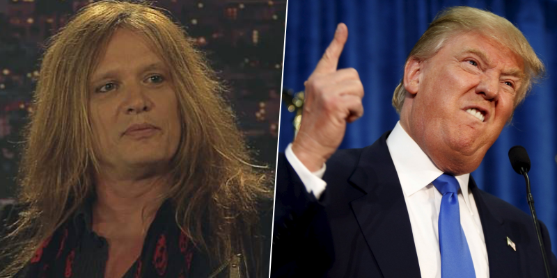 SEBASTIAN BACH: 'Voting For TRUMP Makes You A F**king Idiot'
