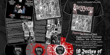 MASSACRE: Pre-order for 10" vinyl & T-Shirt available now