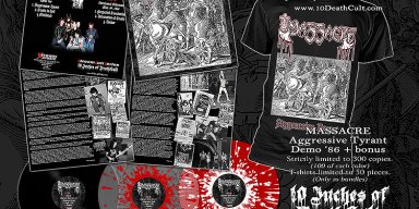 MASSACRE: Pre-order for 10" vinyl & T-Shirt available now