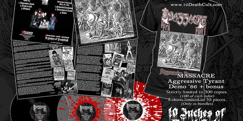 MASSACRE: Pre-order for 10" vinyl & T-Shirt available now