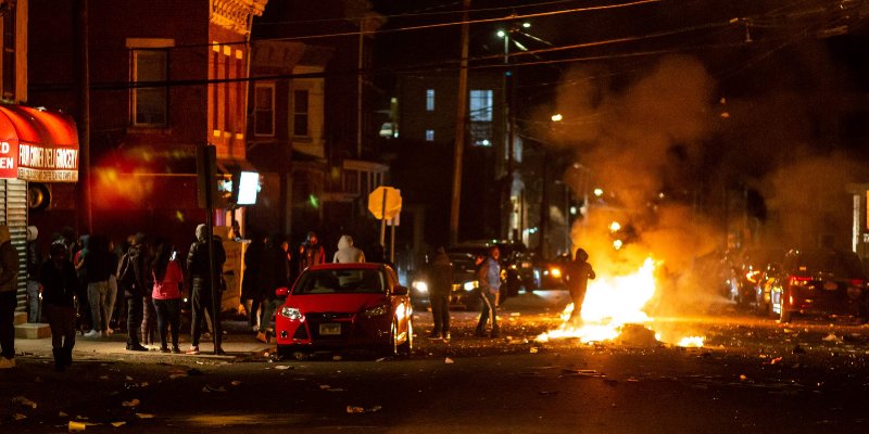 Protesters Steal NYPD Radio To Blast 'Breaking The Law' By JUDAS PRIEST