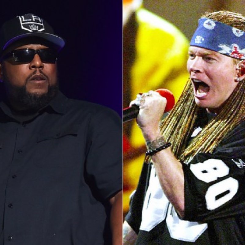 N.W.A. Remembers Axl Rose Rapping!