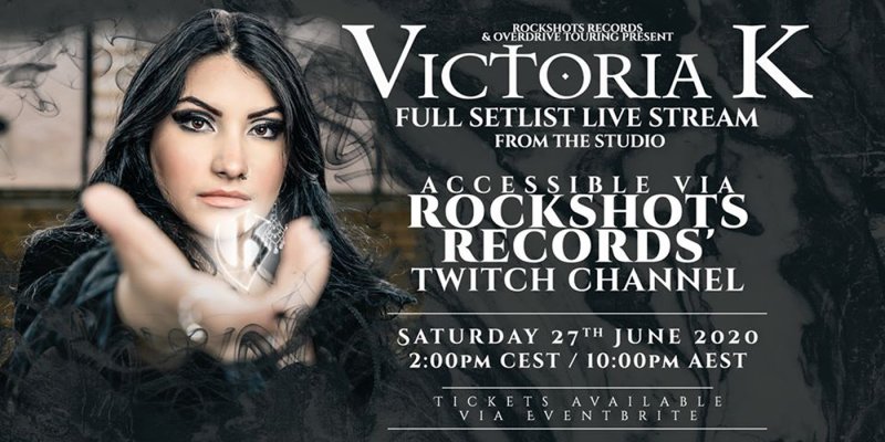 VICTORIA K: free live stream show on Twitch