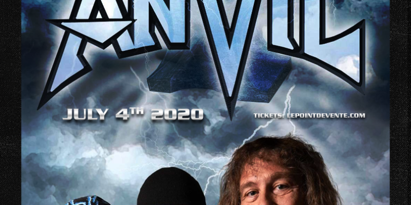  Anvil Will Perform At the First Canadian Metal Streaming In Quebec City