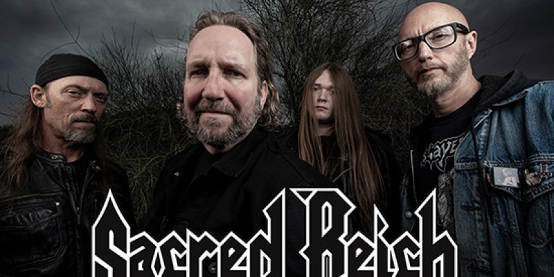 Sacred Reich announces rescheduled North American tour dates with Sepultura, Crowbar, Art Of Shock