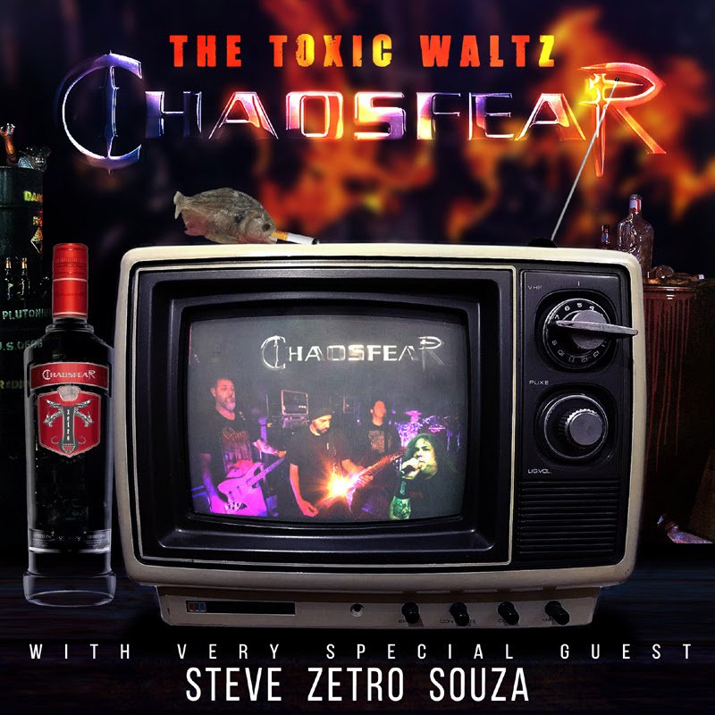 CHAOSFEAR records killer version of "The Toxic Waltz" with Steve 'Zetro' Souza (Exodus)!