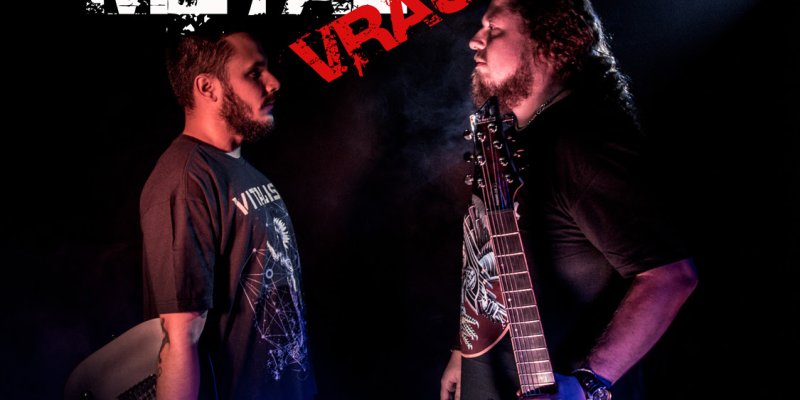 METAL VRAU promoting material by the band VENOMOUS