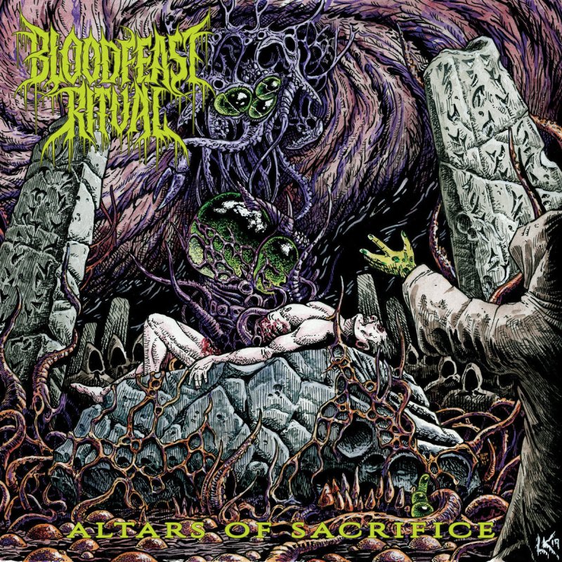 Scream & Growl To LA Death Shred Bloodfeast Ritual Evil Dead Karaoke Video "Chopped Up And Burned"
