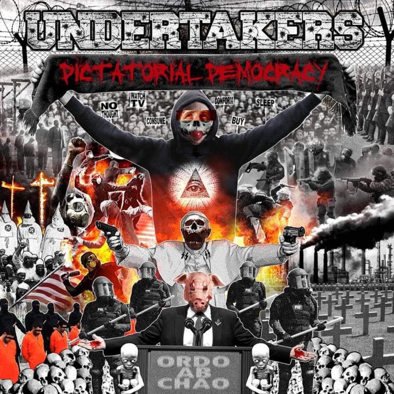 UNDERTAKERS: Italian iconic anarcho-grind squad unveil crushing compilation "Dictatorial Democracy"