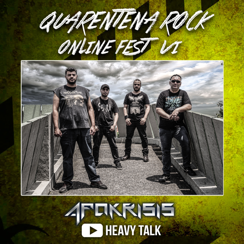 APOKRISIS lança novo videoclipe no Quarentena Rock Online Fest VI
