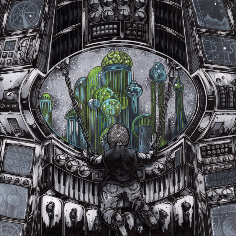COSMIC REEF TEMPLE: "Wave Constellation" Video From Psychedelic Space Surf Collective Now Playing At Toilet Ov Hell; Split With SHRINKWRAP KILLERS Nears Release Via Wave Guardian Records