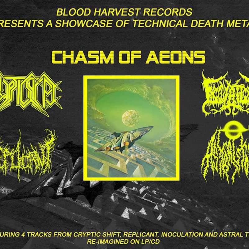 CRYPTIC SHIFT / REPLICANT / INOCULATION / ASTRAL TOMB: new promo materials from BLOOD HARVEST