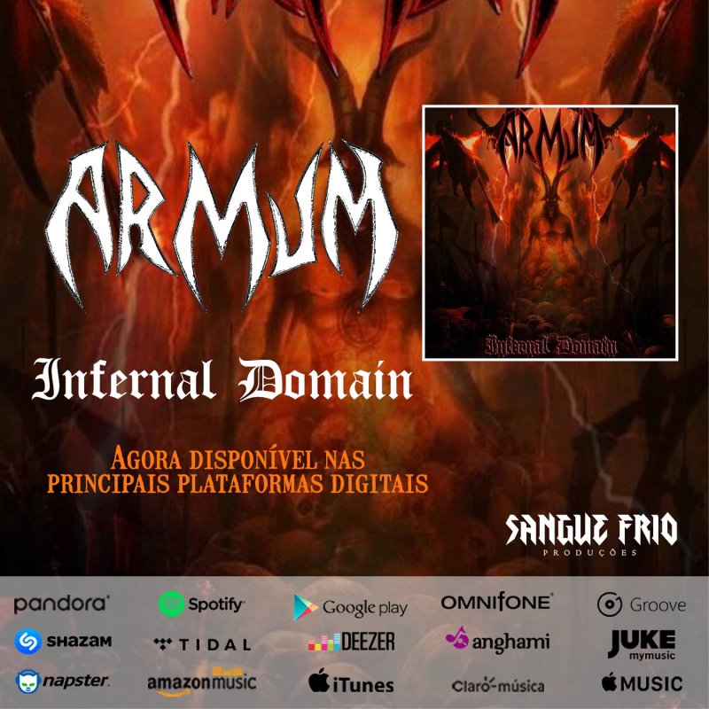 Armum: "Infernal Domain" is now available on major digital platforms, check it out!