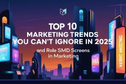 Top 10 Marketing Trends you can't ignore in 2025 and Role of SMD Screen in Marketing. Al-Noor SMD Screens.jpg