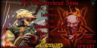 Live Interview With Demolition Man Tony Dolan Of Venom inc on The Thunderhead show 