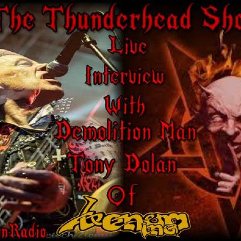 Live Interview With Demolition Man Tony Dolan Of Venom inc on The Thunderhead show 