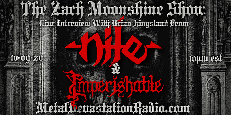 Nile - Imperishable - Live Interview - The Zach Moonshine Show