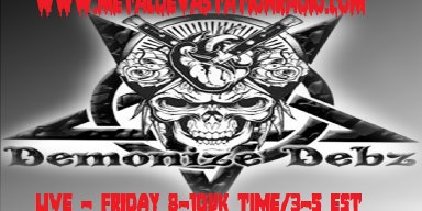 New Release Show with Demonize Debz on Metal Devastation Radio  8-10pm UK /3-5EST 