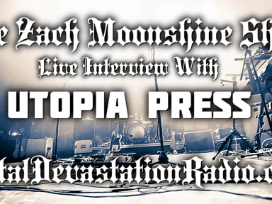 Utopia Press - Live Interview - The Zach Moonshine Show