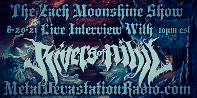 Rivers Of Nihil - Live Interview - The Zach Moonshine Show