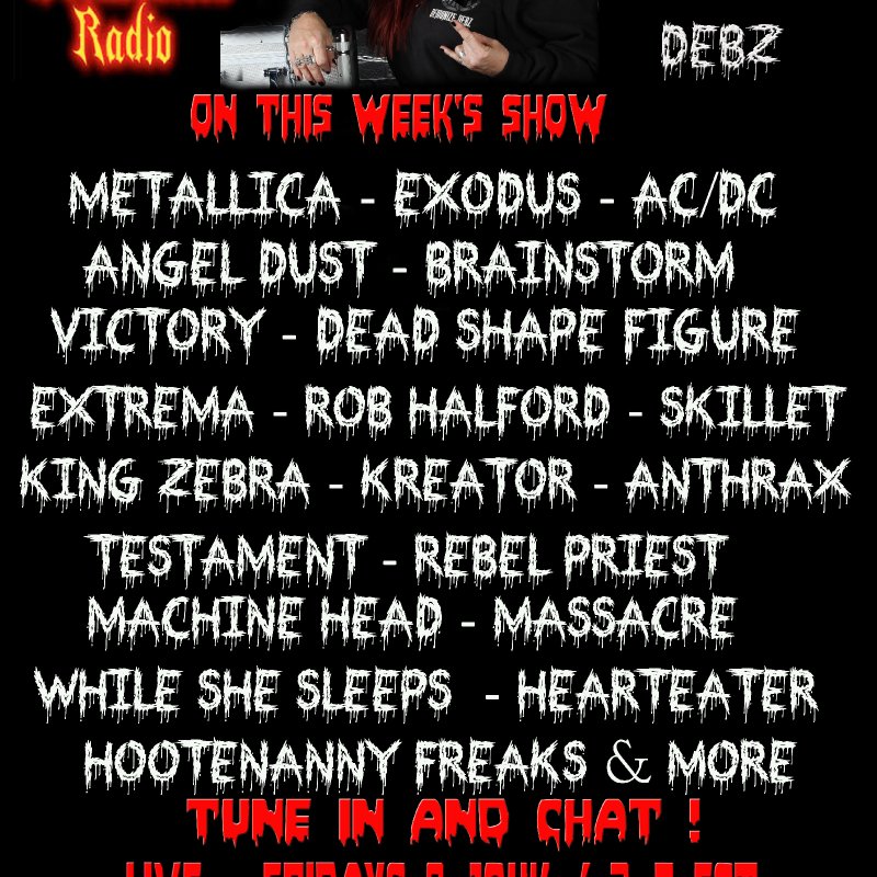 Metal Fridays with Demonize Debz - 3-5 EST /8-10UK 