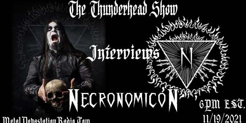 Exclusive Interview with The witch King From Necronomicon On The Thunderhead Show 
