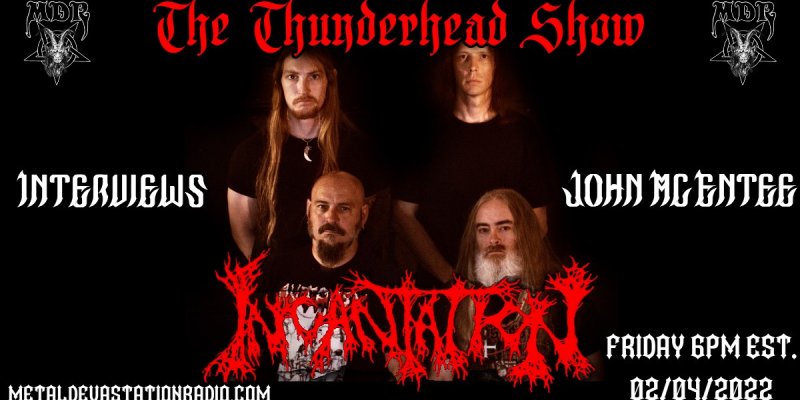 Exclusive interview With John Mc Entee From The Band Incantation Friday Jan . 4th 2022 