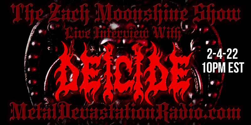 Deicide - Live Interview - The Zach Moonshine Show