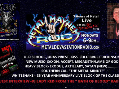 Metal Mayhem ROC LIVE